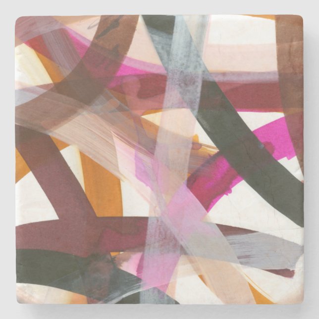 Infinite Path II Stone Coaster (Front)