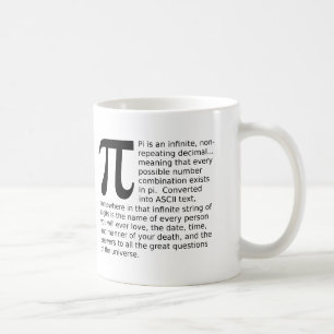 Infinite Pi Answers Funny Mug