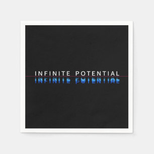 Infinite Potential Glitch Napkin