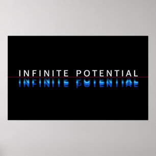 Infinite Potential Glitch Poster