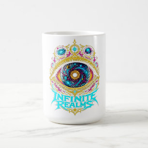 Infinite Realms Cosmic Eye Graphic Men's T-Shirt Coffee Mug