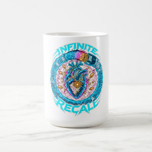 Infinite Recall Cybernetic Heart Graphic Men's T-S Coffee Mug