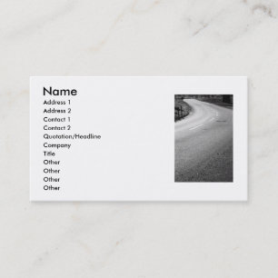 Infinite Road Business Card