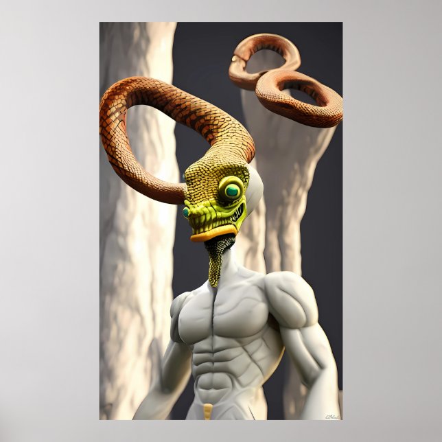 Infinite Snake God Poster (Front)