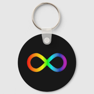 Infinite Spectrum The Autism Rainbow Connection Key Ring