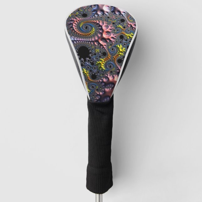 Infinite Spiral Realms Golf Head Cover (Front)