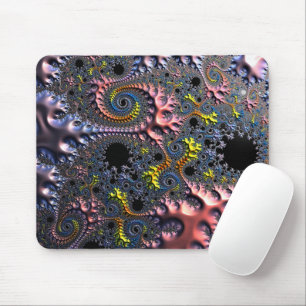 Infinite Spiral Realms Mouse Pad