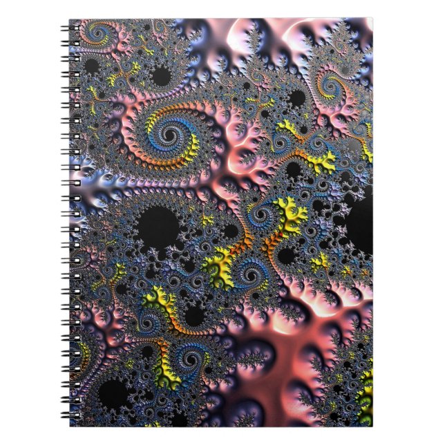 Infinite Spiral Realms Notebook (Front)