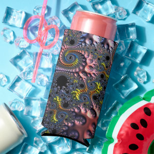 Infinite Spiral Realms Seltzer Can Cooler