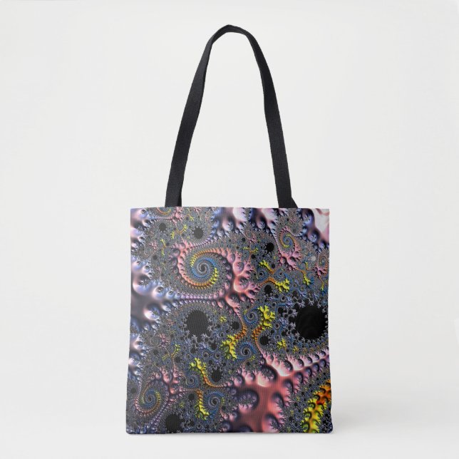Infinite Spiral Realms Tote Bag (Front)