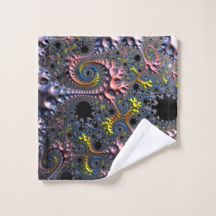 Infinite Spiral Realms Wash Cloth