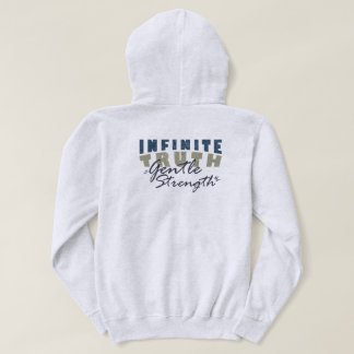 Infinite Truth, Gentle Strength Men's Hoodies