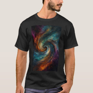 Infinite Vortex Abstract Flow T-Shirt