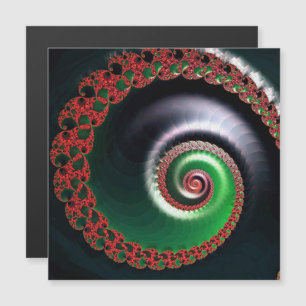 Infinite Whirl Magnetic Card