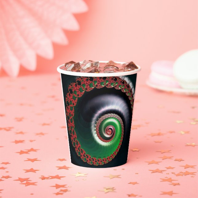 Infinite Whirl  Paper Cups (Insitu)