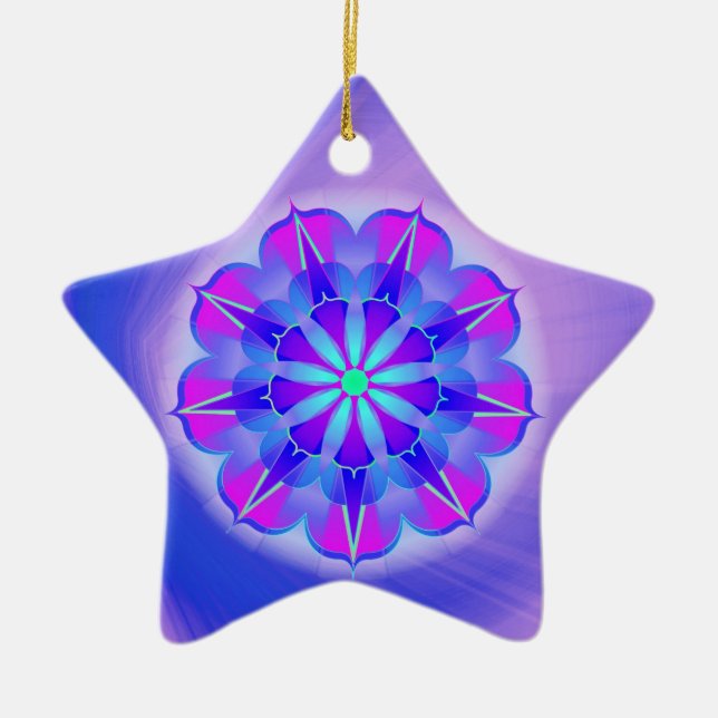 InfiniteLove28 Ceramic Tree Decoration (Front)