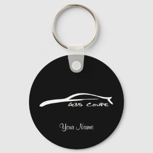 Infiniti G35 Coupe Silhouette Key-Chain (black) Key Ring