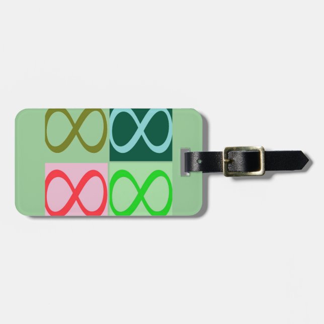 Infinity and Beyond Luggage Tag (Front Horizontal)