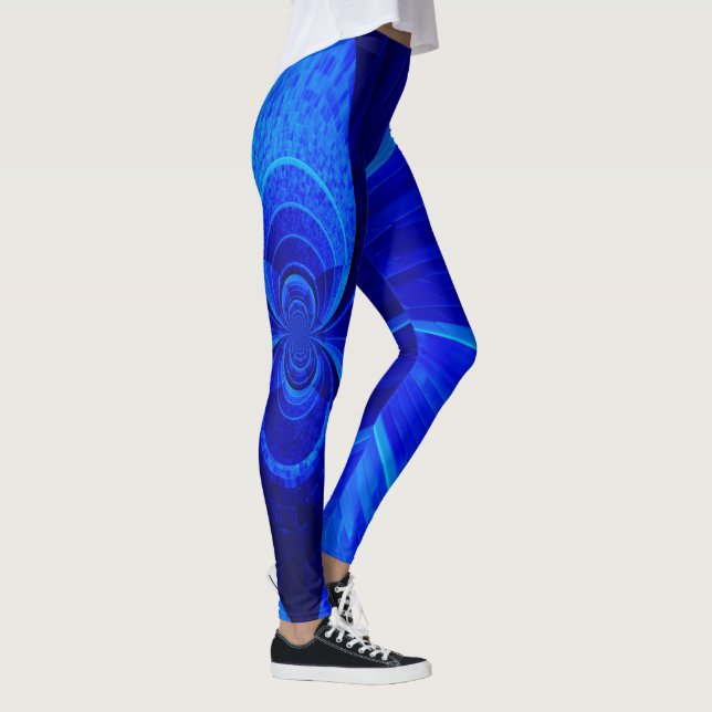 infinity blue - leggings (Right)