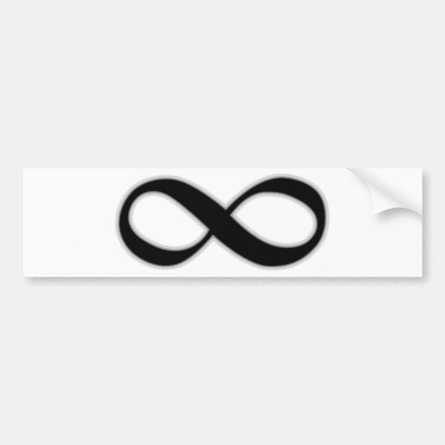 Infinity Bumper Sticker (Front)