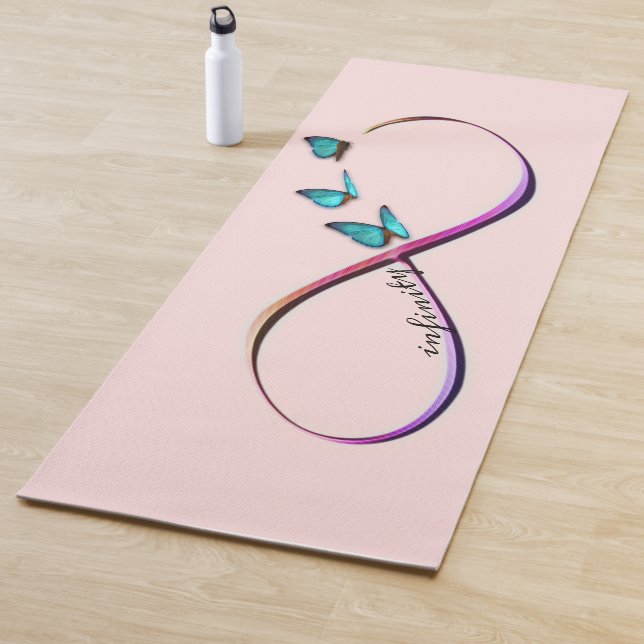 infinity butterflies yoga mat (In Situ)