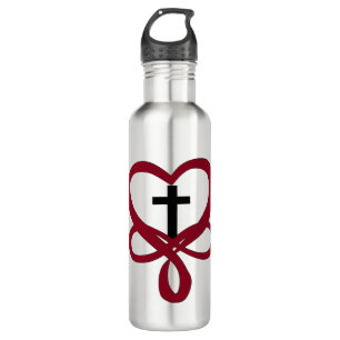 Infinity Christian Cross 710 Ml Water Bottle