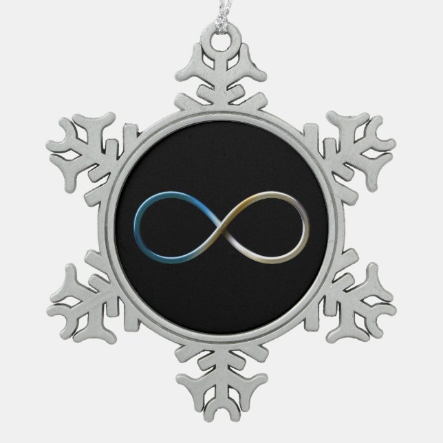 Infinity Christmas Ornament (Front)