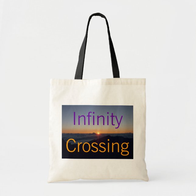 Infinity Crossing Sunrise Tote (Front)