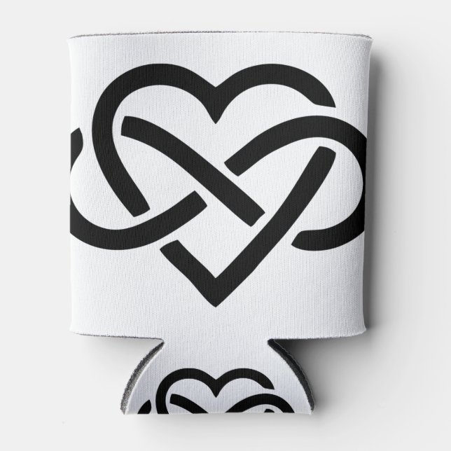 Infinity Heart Can Cooler (Front)