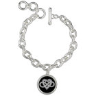Infinity Heart Charm Bracelet