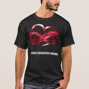 Infinity Heart Hypertrophic diomyopathy Awareness  T-Shirt