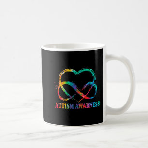 Infinity Heart Love Autism Awareness Needs No Word Coffee Mug