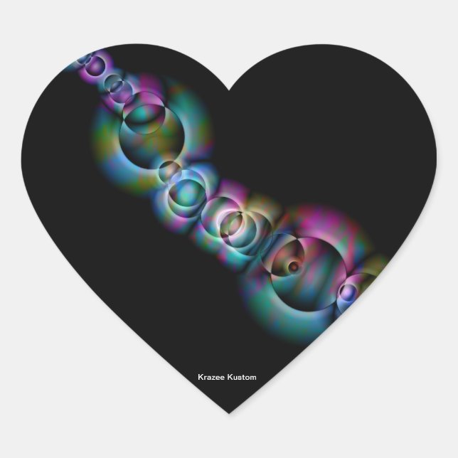 Infinity Heart Sticker (Front)