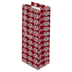 Infinity Heart Wine Gift Bag