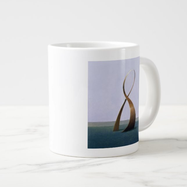Infinity Large Coffee Mug (Front Right)