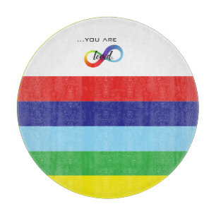 Infinity LGBTQ+ Pride Tote Cutting Board
