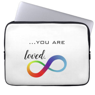 Infinity LGBTQ+ Pride Tote Laptop Sleeve