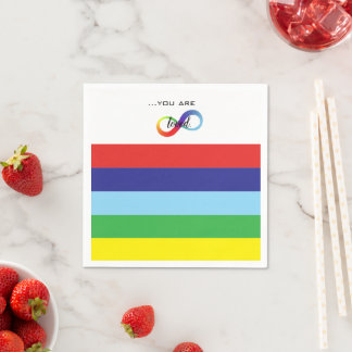 Infinity LGBTQ+ Pride Tote Napkin