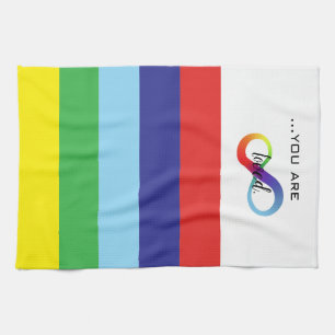 Infinity LGBTQ+ Pride Tote Tea Towel