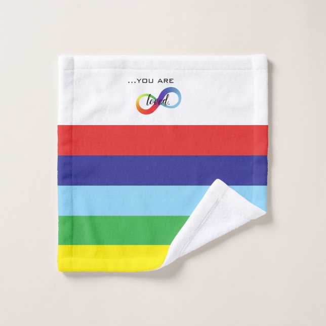 Infinity LGBTQ+ Pride Tote Wash Cloth (Wash Cloth)