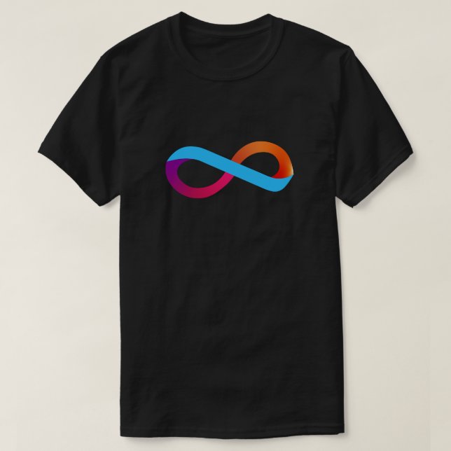 infinity logo design t-shirt (Design Front)