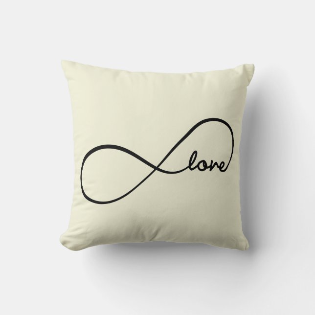 Infinity Love Pillow (Front)