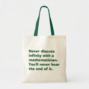 Infinity Math Tote Bag