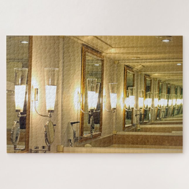 Infinity mirror jigsaw puzzle (Horizontal)