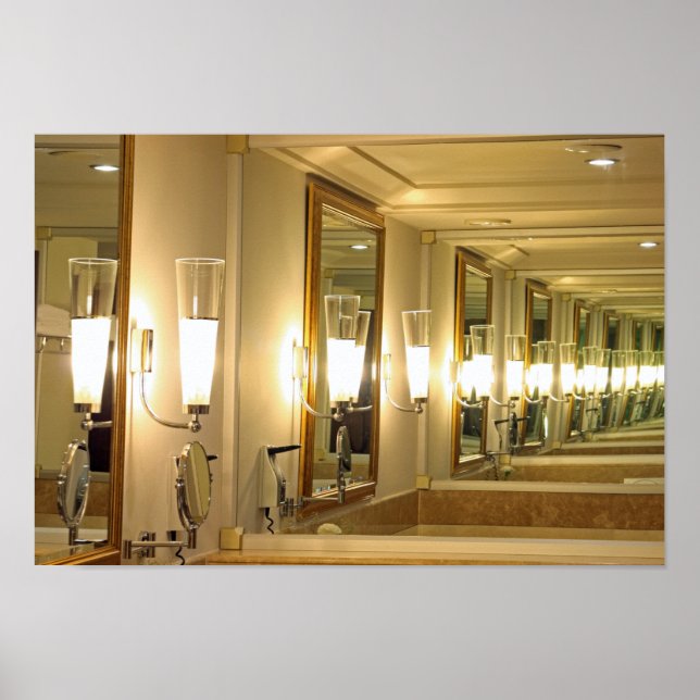 Infinity mirror poster (Front)