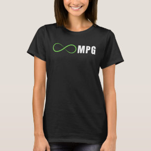 Infinity MPG, Awesome Electric Vehicle Design,  E  T-Shirt