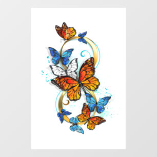 Infinity of Monarch Butterflies