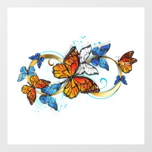 Infinity of Monarch Butterflies