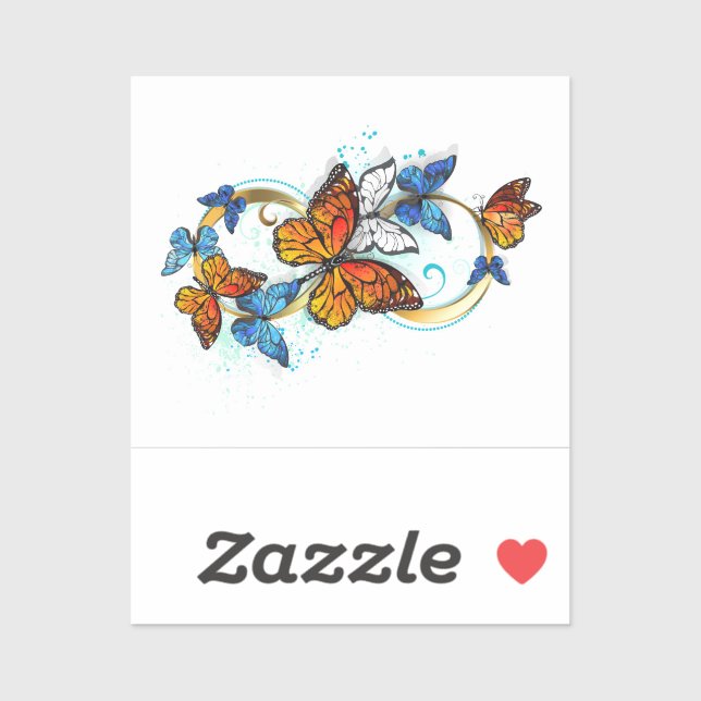 Infinity of Monarch Butterflies (Sheet)