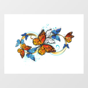 Infinity of Monarch Butterflies